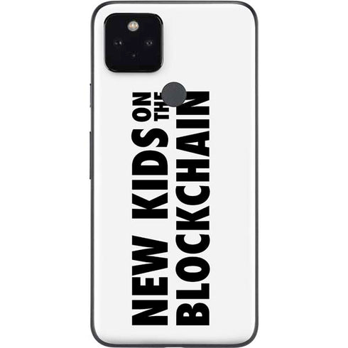 New Kids On The Blockchain Google Pixel 5a Skin